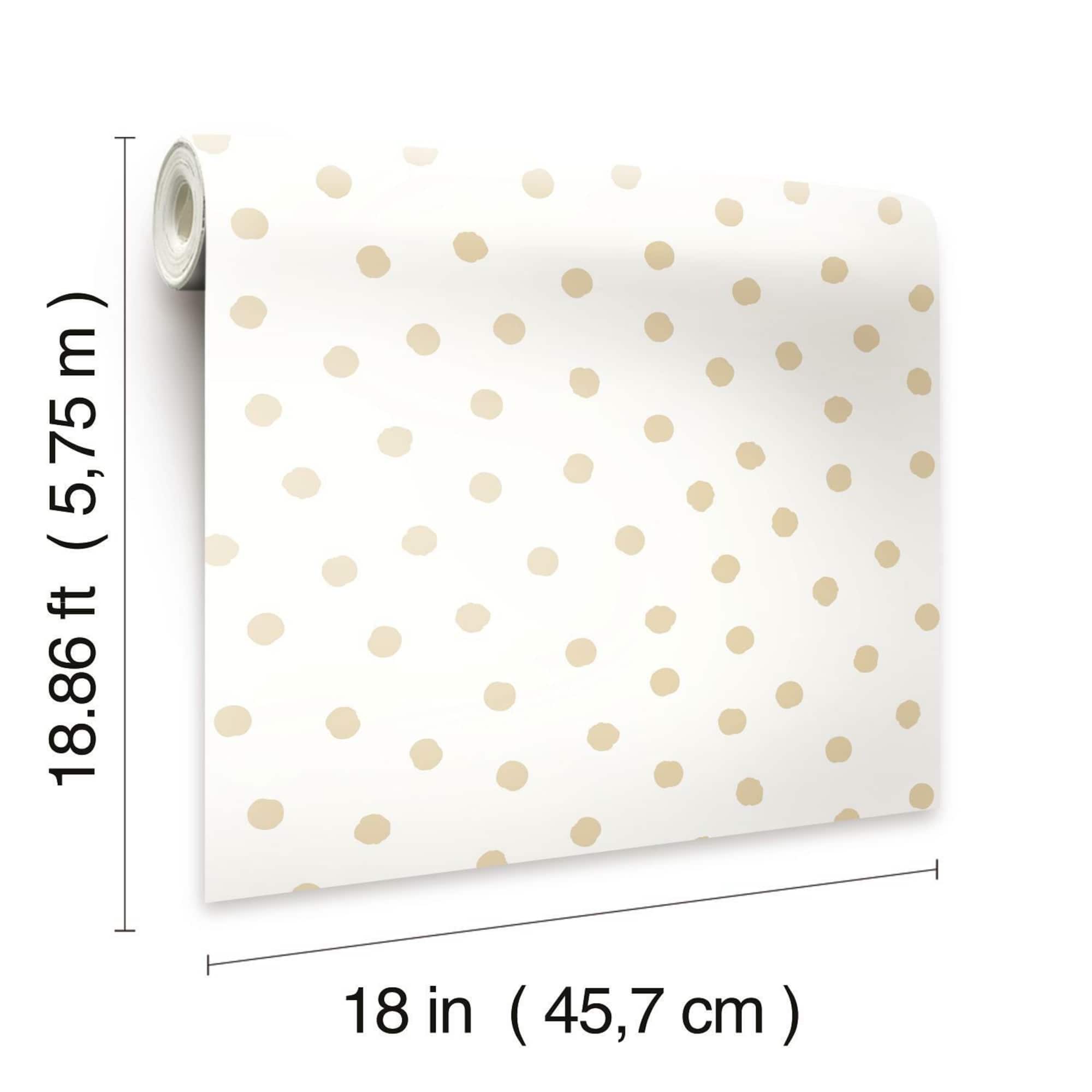 RoomMates Dot Peel & Stick Wallpaper